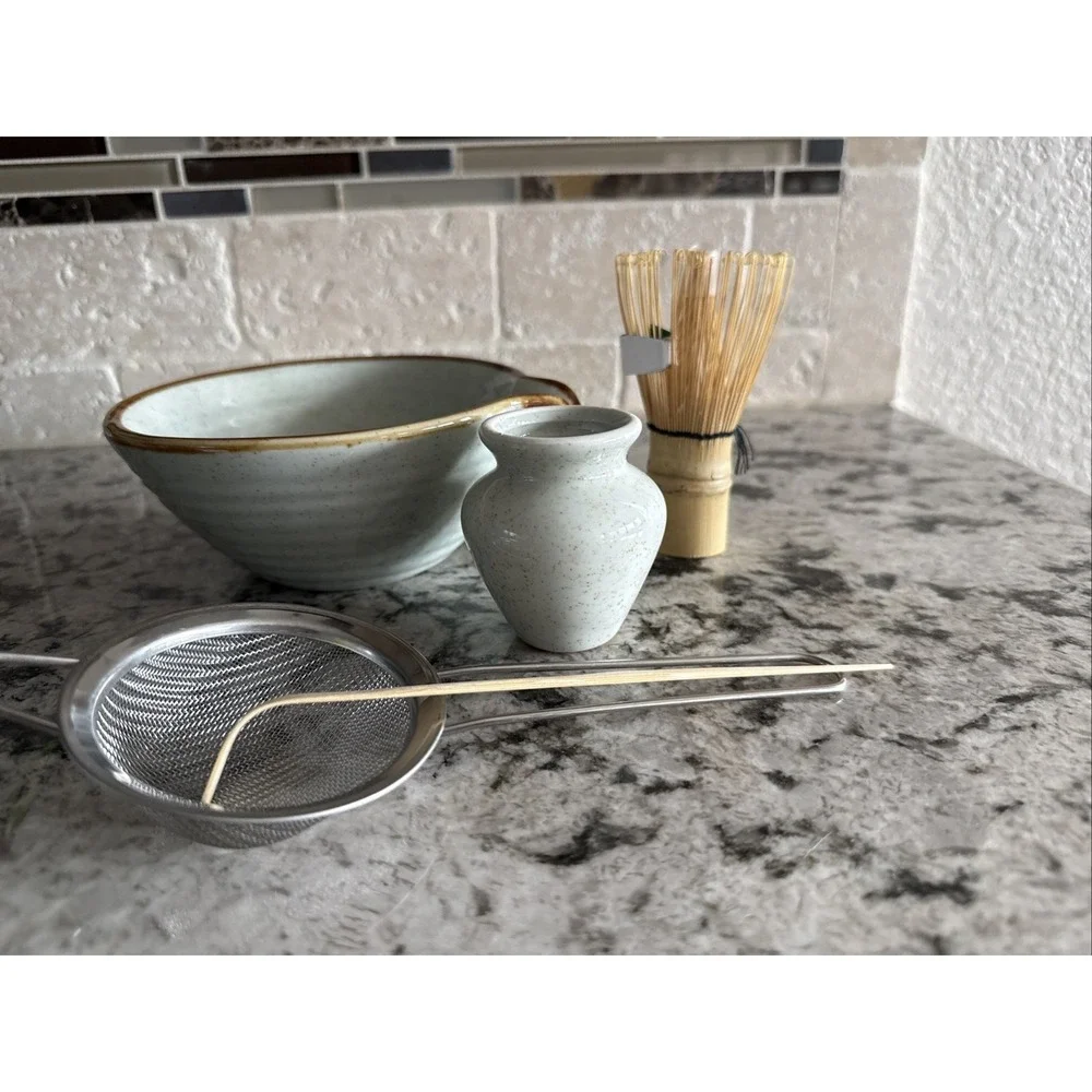NEW Matcha Whisk Set Bamboo